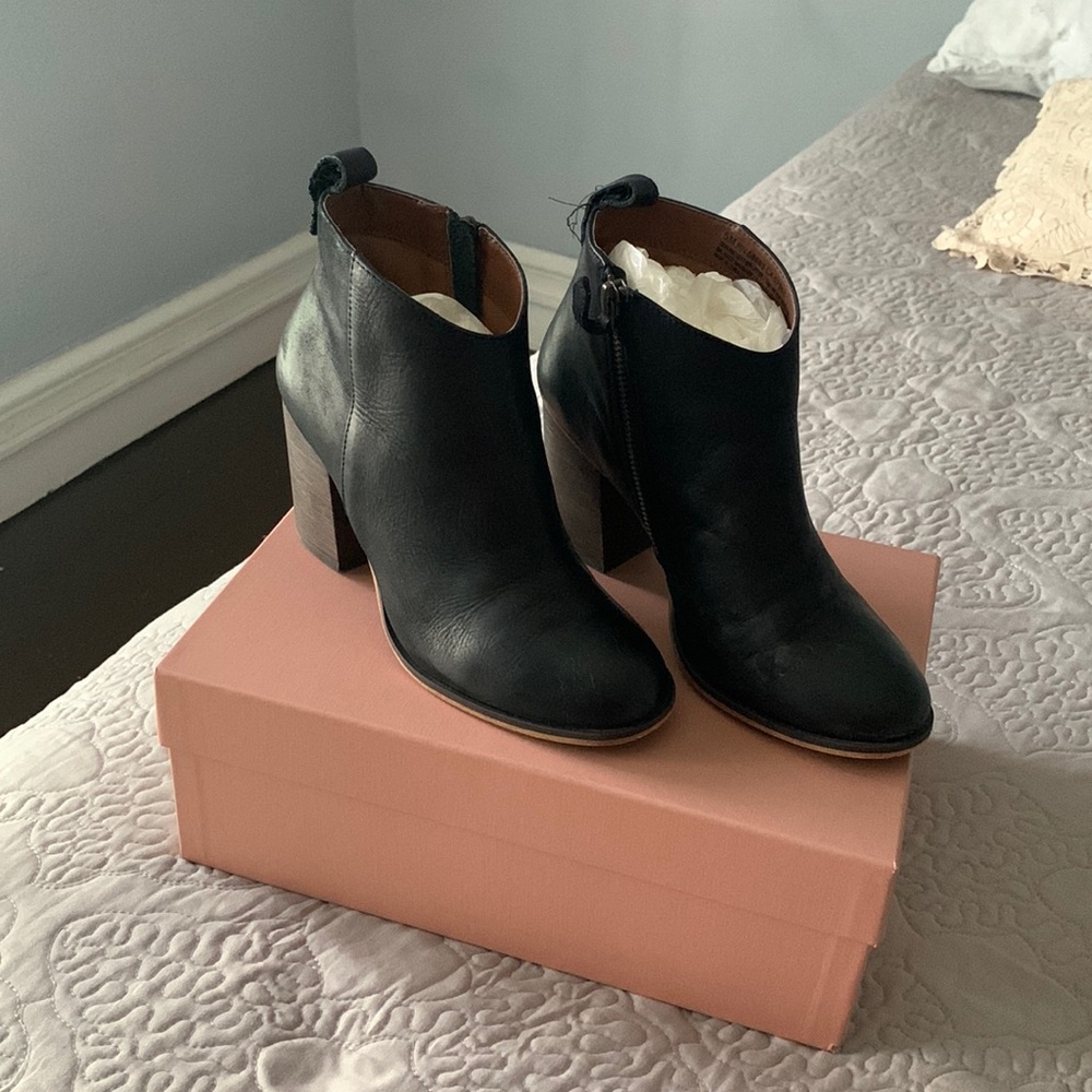Ankle Leather Boots